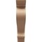 Ekena Millwork 2"W x 10"D x 10"H Thin Scroll Rough Cedar Woodgrain TimberThane Corbel, Primed Tan CORUR02X10X10SCRRCPR - alternate 3